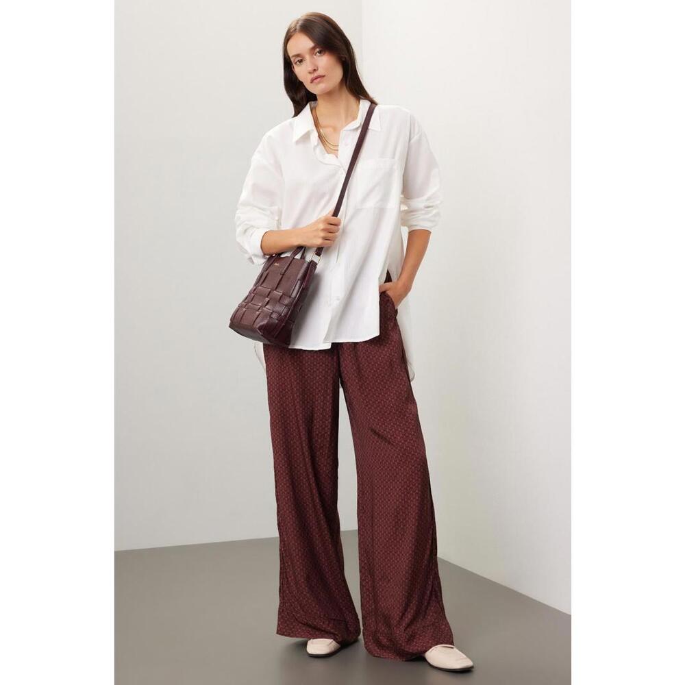 Splendid Lumi Purple Pants Size S with Fabric Pull